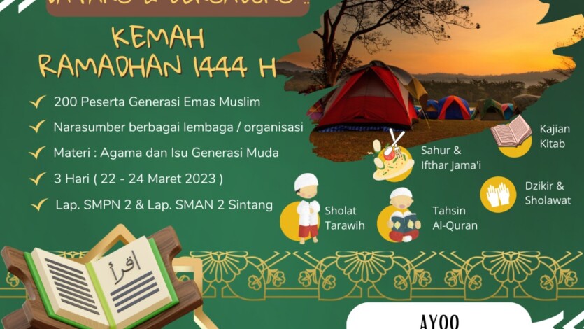 KEMAH RAMADHAN 1444 H